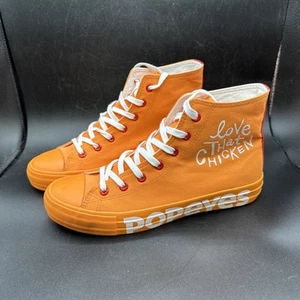 Popeyes Sneakers Cajun Kicks Schuhe Herren Größe 13 High Tops Authentisch - Bild 1 von 7