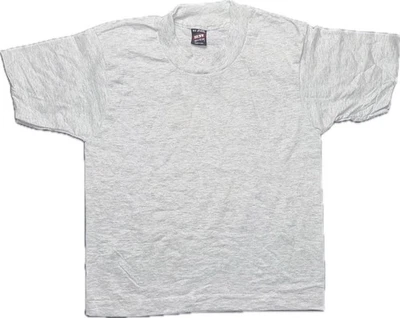 De colección NOS Años 90 Niño Talla 10-12 Ceniza Blanco Fruta del Telar Mejor 50/50. Estados Unidos. Foto 1 de 4