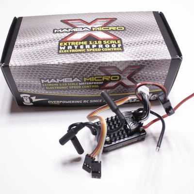Mamba Micro X Castle Creations 1:18 ESC mit Box und Anleitungen - Bild 1 von 4