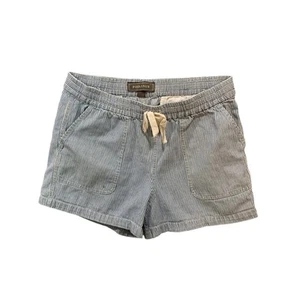 Pantalones cortos de mezclilla a rayas Medium Point Sur para mujer con bolsillos - Imagen 1 de 7