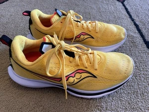 Saucony Womens Kinvara 13 S10723-16 Yellow Running Shoes Sneakers Size 7.5 - Picture 1 of 8