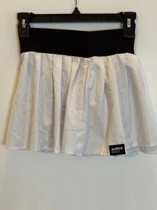 Girls Justice Sport Skirt Skort White and Black Size Small 7/8 - Picture 1 of 6
