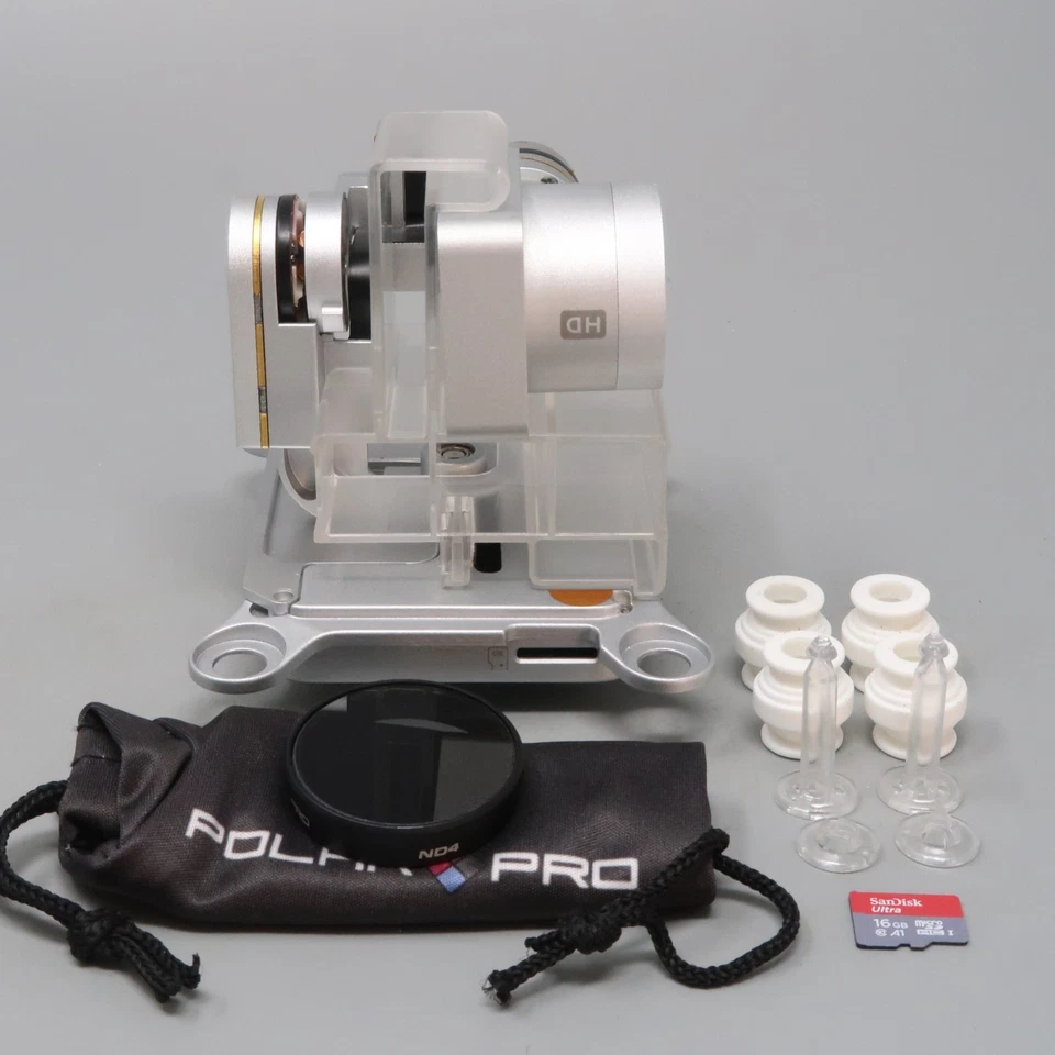 Câmera HD DJI Phantom 3 Advanced com cardan para P3 Advanced - além de filtro - Imagem 1 de 4