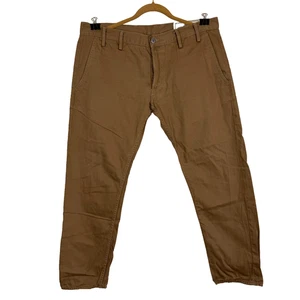 Rogue Territory RGT Officers Trouser Slim Taper Selvedge Khaki Size 36 USA - Picture 1 of 12
