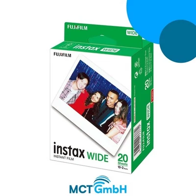 Fujifilm Fuji Instax Wide Twin Pack 2x10 Blatt 20 Fotos für 100 200 300 400 - Bild 1 von 4