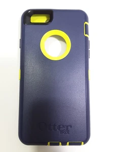 OTTERBOX Defender Series Case for iPhone 6 and 6s - Citron Green / Blue - Picture 1 of 10