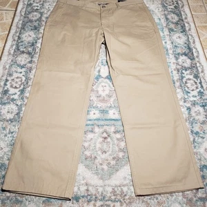 Bonobos Pants Men's Size 34 Beige Straight Stretch Washed Chinos Khakis - Picture 1 of 13