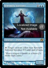 1X Serendib Sorcerer - Planar Chaos - Italian, EX MTG CARD