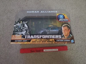 Transformers Hunt For The Decepticons Human Alliance Jazz & Captain Lennox - Picture 1 of 2