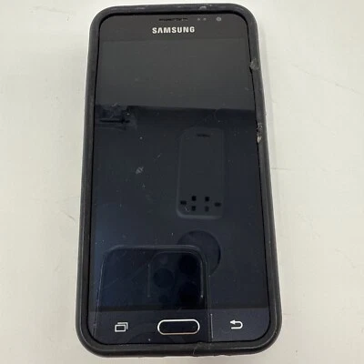 Samsung Galaxy J3 2016 SM-J320  8 GB - Black Verizon - Tested Working - Image 1 of 4