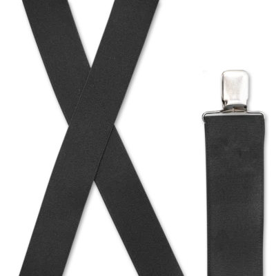 Tirantes para hombre - Clips fuertes, muchos colores, estilo X 1,5" y 2", hechos en EE. UU. Foto 1 de 4