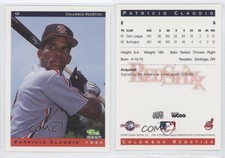 1993 Classic Best Columbus RedStixx Patricio Claudio #8 Rookie RC