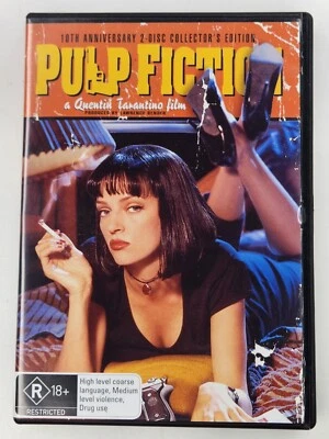 Pulp Fiction (DVD R4 - 1994) 10th Anniversary Collectors Edition - 2 Disc  - image 1 of 2