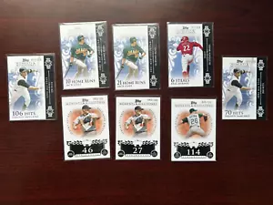 2008 Topps Moments And Milestones Lot of 8 Sanchez Cust Guthrie Byrnes - Picture 1 of 1
