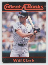 1990 Collect A Books Will Clark San Francisco Giants