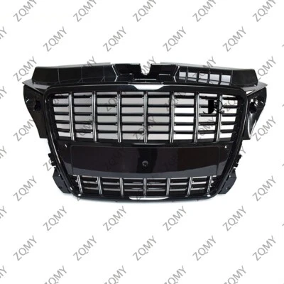 With/Logo For Audi A3/A3L 2007-2009-2012 Car Front Bumper Grille Centre Grill - image 1 of 4