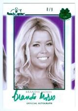 BRANDIE MOSES "YEARBOOK AUTOGRAPH CARD /9" BENCHWARMER EMERALD ARCHIVE 2023