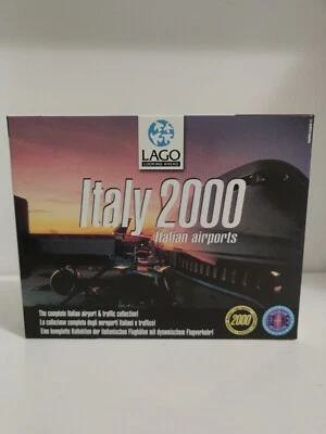 PC BIG BOX ITA DE UK FLIGHT SIMULATOR ESPANSIONE ITALY 2000 ITALIAN AIRPORTS - Immagine 1 di 4