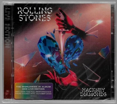 Rolling Stones : Hackney Diamonds : 2CD Live Edition : MINT! STILL SEALED - Image 1 of 2