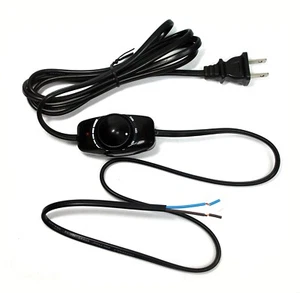 1x Heater / Lighting Lamp Dimmer DC-309 Black AC110V 120W Resistance Load + Wire - Picture 1 of 6