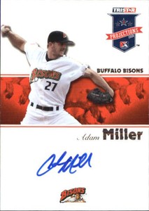 2008 TRISTAR PROjections Autographs #99 Adam Miller