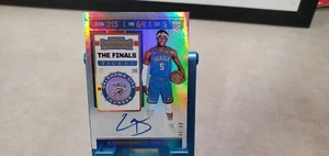 2019-20 Panini Contenders LUGUENTZ DORT ROOKIE THE FINALS TICKET AUTO /49 T2903 - Picture 1 of 6