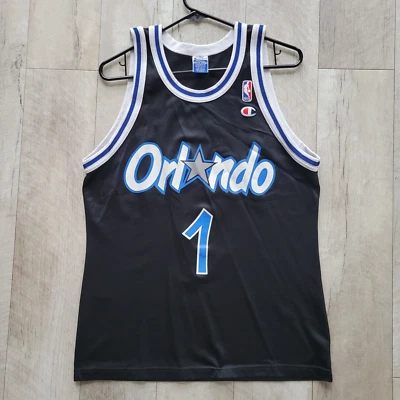 Vintage Champion NBA Orlando Magic Hardaway #1 Jersey Size Youth No Tag - Image 1 of 4
