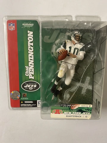 McFarlane NFL Chad Pennington New York Jets QB NEW SEALED Great Gift! Cover