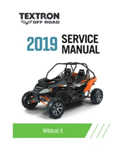 Arctic Cat 2019 Wildcat X Service Manual | MAILED CD OR USB - Picture 1 of 12
