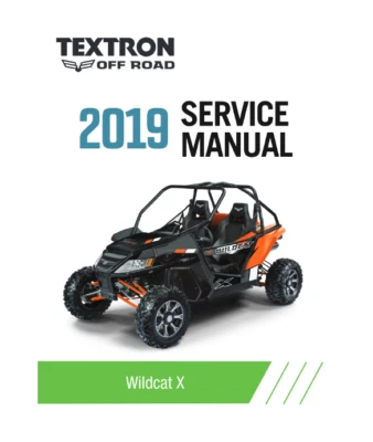 Arctic Cat 2019 Wildcat X manual de servicio | CD o USB enviado por correo Foto 1 de 4
