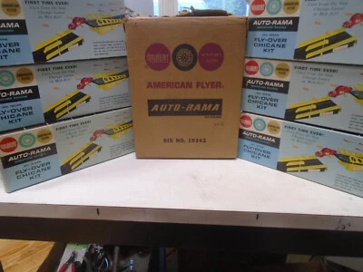 Original American Flyer Gilbert Auto-Rama CASE OF 6 #19342 1/32 Fly-Over Chicane - Image 1 of 4