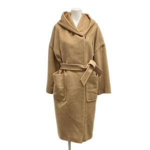 Auth Max Mara - 10161753 Light Brown Camel Women's Coat - Picture 1 of 8