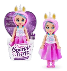 ZURU Sparkle Girlz Princess Unicorn Pink Doll ZR10094p - Picture 1 of 2