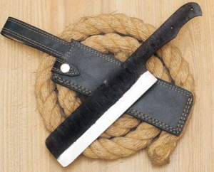 SHARD BLADE 12" CUSTOM HAND FORGED RAILROAD SPIKE BLANK BLADE MEAT CLEAVER KNIFE - Picture 1 of 10