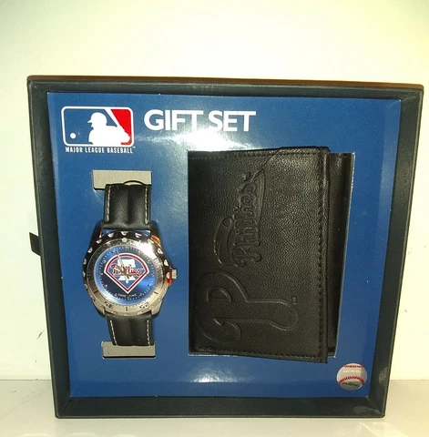 PHILADELPHIA PHILLIES  Watch and Wallet Gift Set MLB Gift set Cover