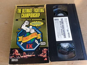 The Ultimate Fighting Championship IX - MOTOR CITY MADNESS (VHS, 1997) - Imagen 1 de 2
