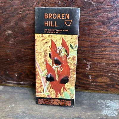 Broken Hill NSW Vintage 1970’s Travel Guide  - image 1 of 4