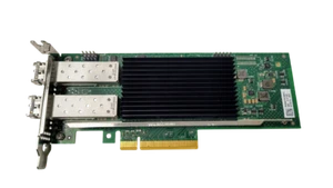 Adaptateur réseau 6J1N1 Dell Intel E810XXVDA2 double 25 Go SFP28 demi hauteur avec SFP - Photo 1/4