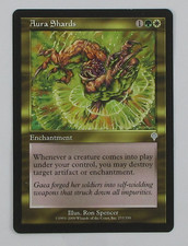 MTG Magic the Gathering - Invasion Aura Shards in Used Condition