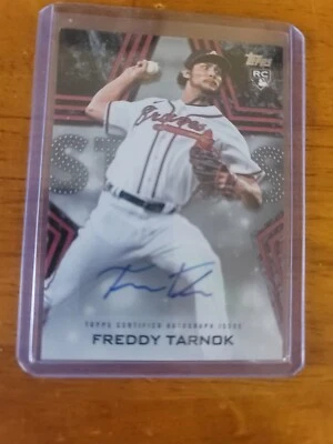 2023 Topps Series 1 - Autographs Freddy Tarnok #BSA-FRT Black /199 - Image 1 of 2
