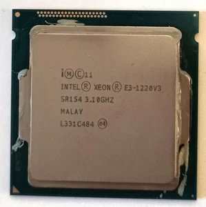 Intel Xeon E3-1220 V3 Quad Core 3.1GHz SR154 Processor LGA 1150 CPU - Picture 1 of 1