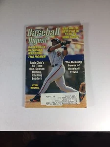 Baseball Digest Magazine, July 1991, Kevin Mitchell, "One Owner" Of Magazine - Imagen 1 de 4