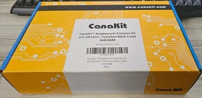 CanaKit Raspberry Pi 4 Starter Kit 4GB - New (sealed box) - Image 1 of 3