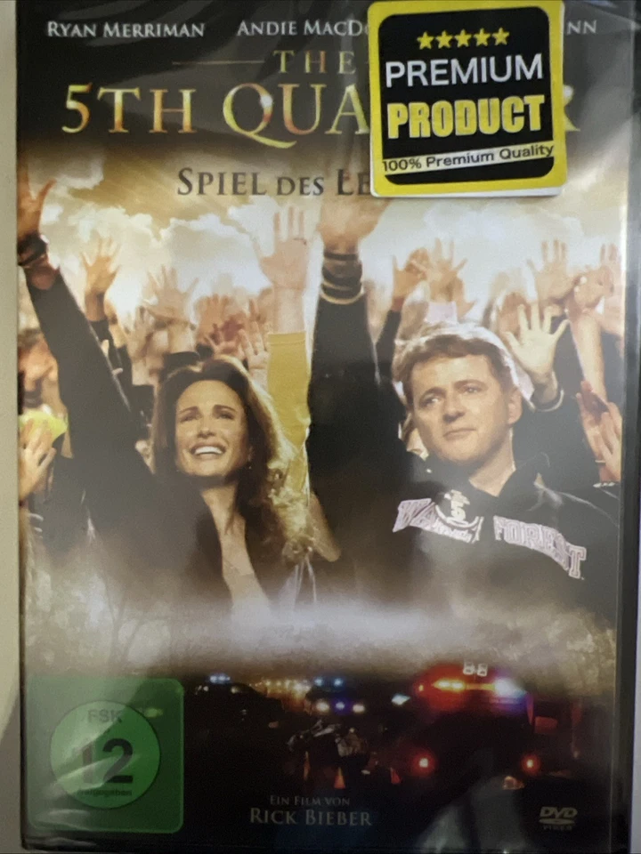 THE 5 TH QUARTER SPIEL DES LEBENS DVD NEU OVP IN FOLIE DRAMA MIT ANDIE MAC DOWEL - Bild 1 von 1