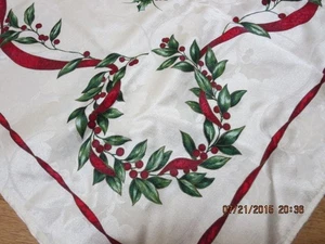 BELLA TOVAGLIA NATALIZIA---82" X 56"----#R2-2 - Foto 1 di 24