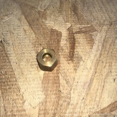 1/4” OD Compression Brass Nut - 2 PACK - Image 1 of 4