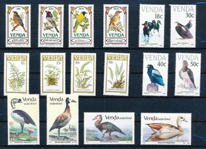 LS62089 Venda animals fauna flora birds fine lot MNH - Picture 1 of 1