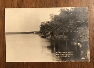 RPPC - Pokegama Lake Lac Du Flambeau, Wisconsin. (WP7) - Bild 1 von 2