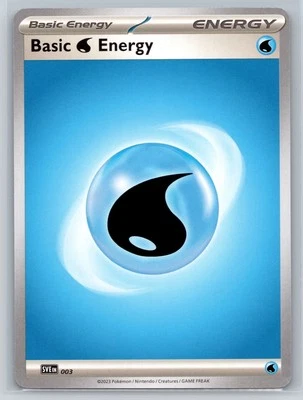 SV01: Scarlet & Violet Base Set #003 Basic Water Energy - Image 1 of 2