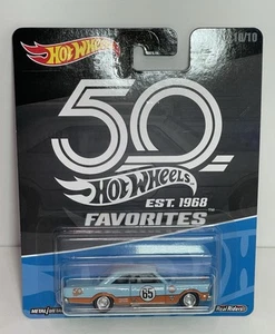 HOT WHEELS 50th Anniversary Favorites '65 Ford Galaxie DAMAGED PACKAGE - Picture 1 of 7